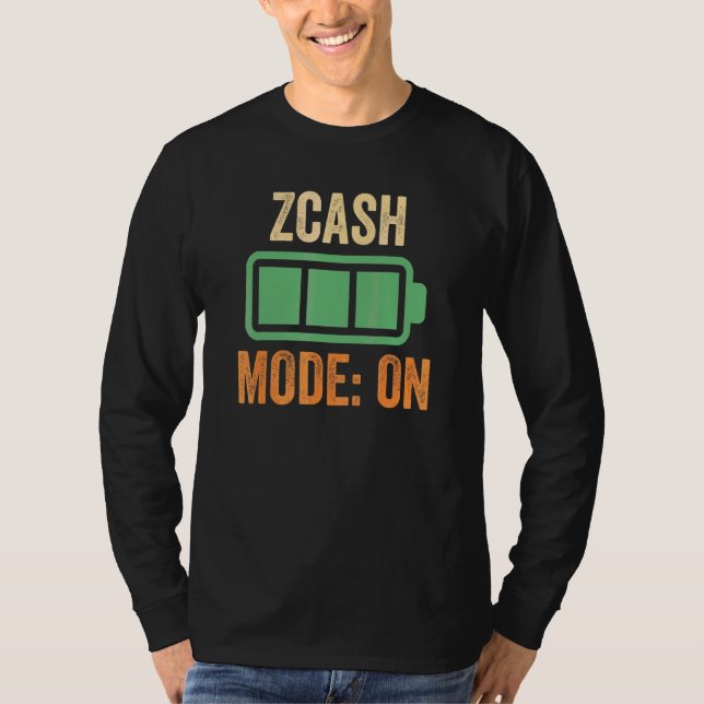 Camiseta Modo Zcash en Criptografía (Anverso)