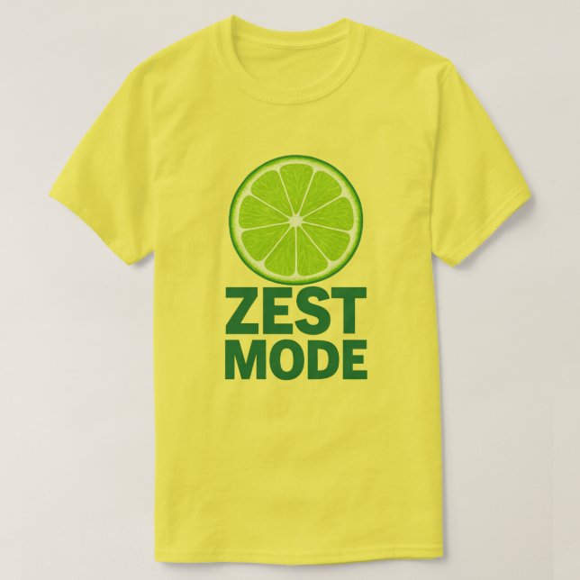 Camiseta Modo Zest (Diseño del anverso)