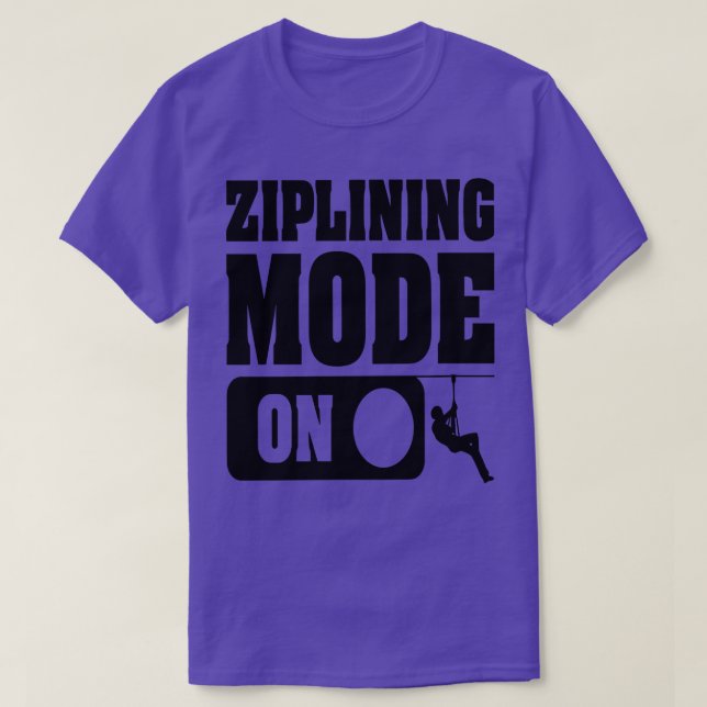 Camiseta MODO ZIPLINING EN TShirt (Diseño del anverso)