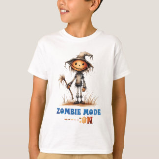 Camiseta Modo Zombie: Sobre Halloween