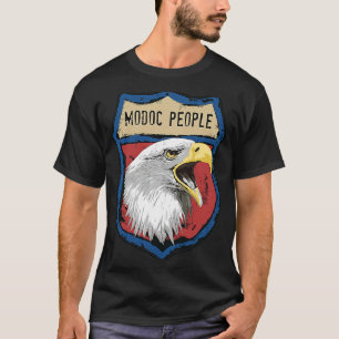 Camiseta Modoc People American Indian Tribe Eagle Instersta