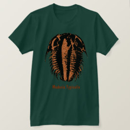 Camiseta Modocia Typicalis fósil trilobite