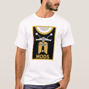 Camiseta Modos Y Rockeros De Inspiración Vintage