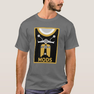 Camiseta Modos Y Rockeros De Inspiración Vintage