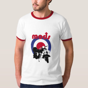 Camiseta Mods/camiseta del Vespa