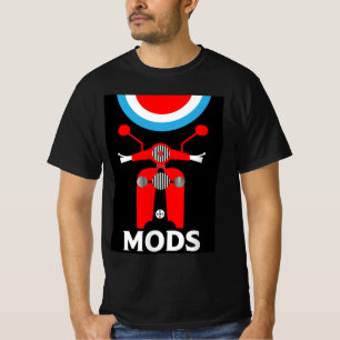 Camiseta Mods - Mods And Rockers - Música Británica