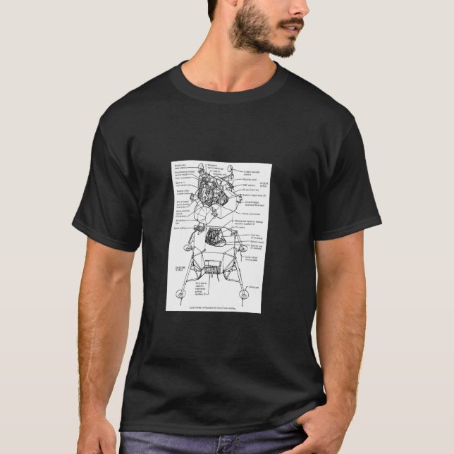 Camiseta Módulo Lunar (Anverso)