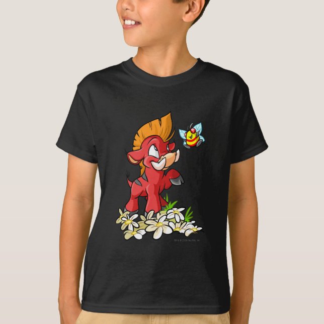Camiseta Moehog rojo y zumbido (Anverso)