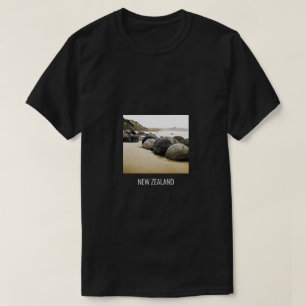 Camiseta Moeraki Boulders Viajes de Nueva Zelanda