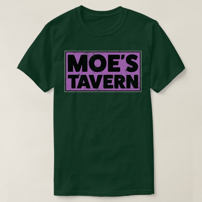 Camiseta Moes Tavern (Diseño del anverso)