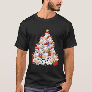 Camiseta Moey De Regalo De La Vaca De Vaca Para Los Navidad