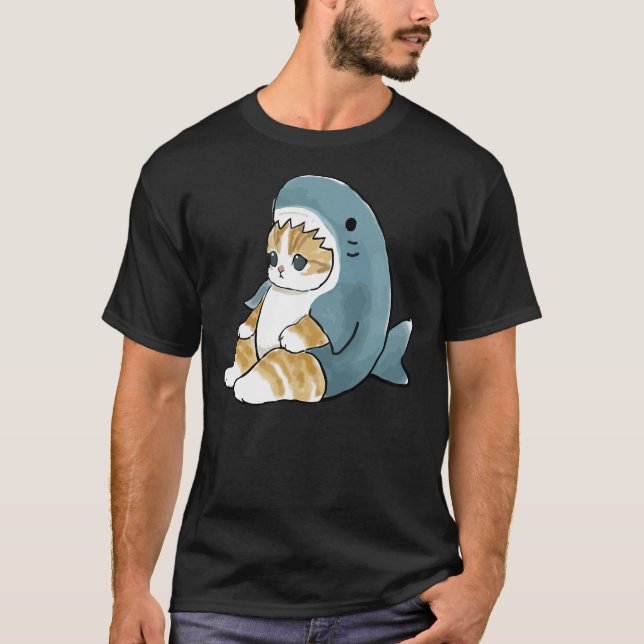 Camiseta mofu sand 004lindo gato kitty meeeow SHARK Class (Anverso)