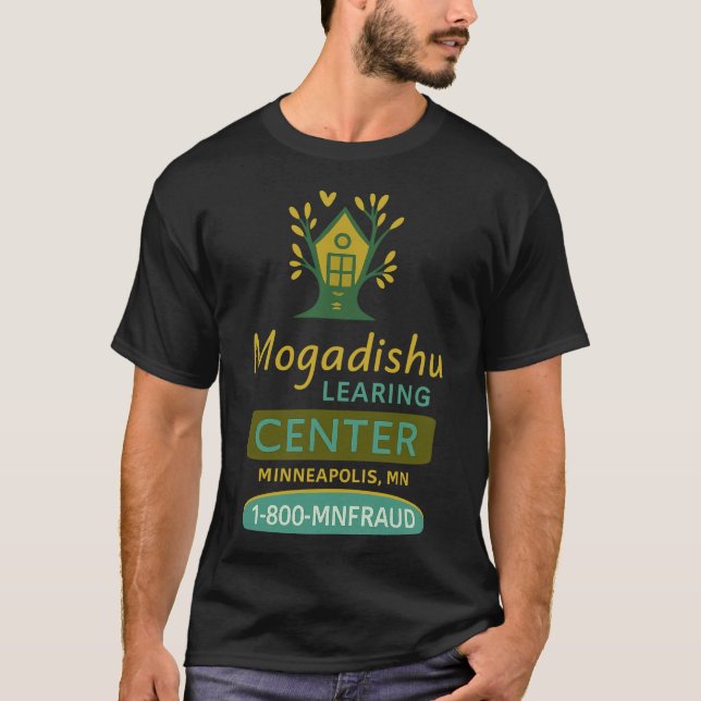 Camiseta Mogadishu Learing Center (Anverso)