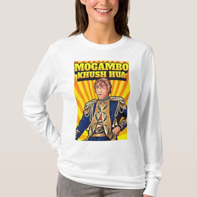 Camiseta ¡Mogambo Khush Hua! (Anverso)