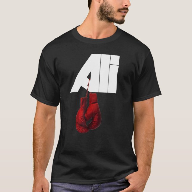 Camiseta MOHAMED ALI Un nuevo y distintivo boxing de diseño (Anverso)