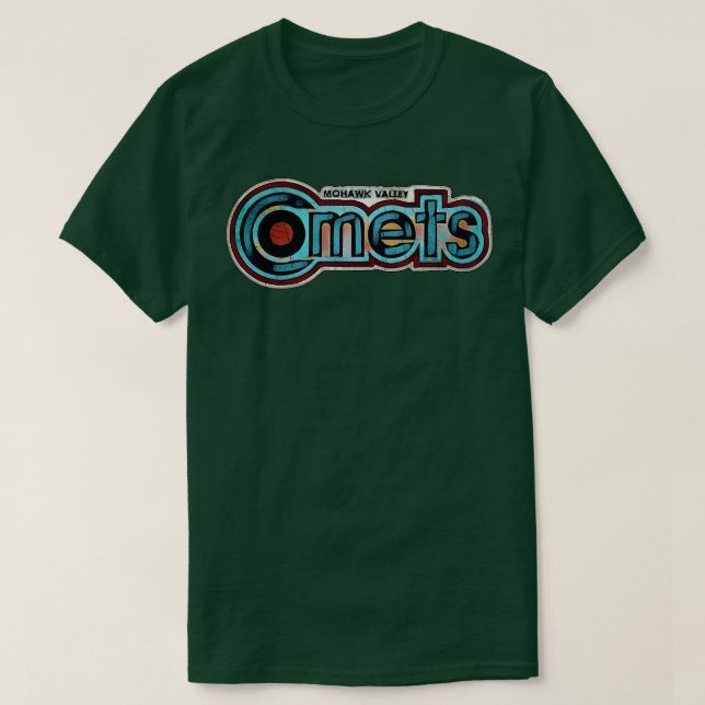 Camiseta Mohawk Valley comenta hockey (Diseño del anverso)