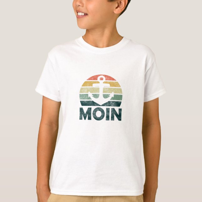 Camiseta Moin Moin North Germany Anchor North Sea (Anverso)