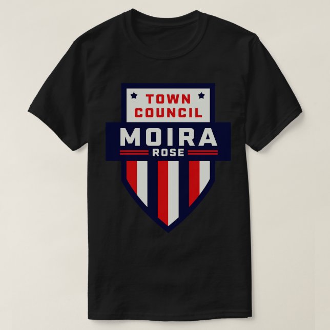 Camiseta Moira Rosa para el Ayuntamiento (Diseño del anverso)