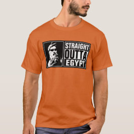 Camiseta Moisés salió directo del logo blanco de Egipto