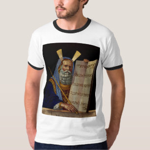 Camiseta Moisés y las Tablas de la Ley Arte