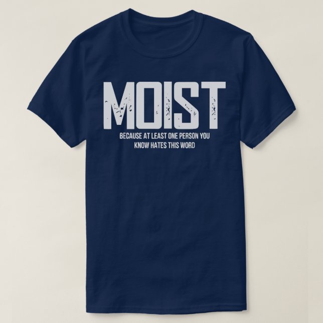 Camiseta Moist (Diseño del anverso)