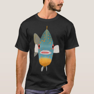 Camiseta Mojarra de manchas anaranjadas - Cabeza de pez