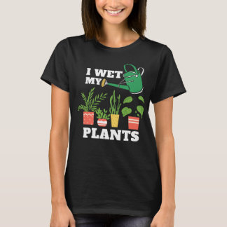 Camiseta Mojé mis plantas cultivando