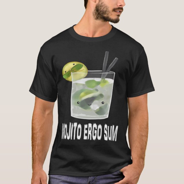 Camiseta Mojito Ergo Sum (Anverso)