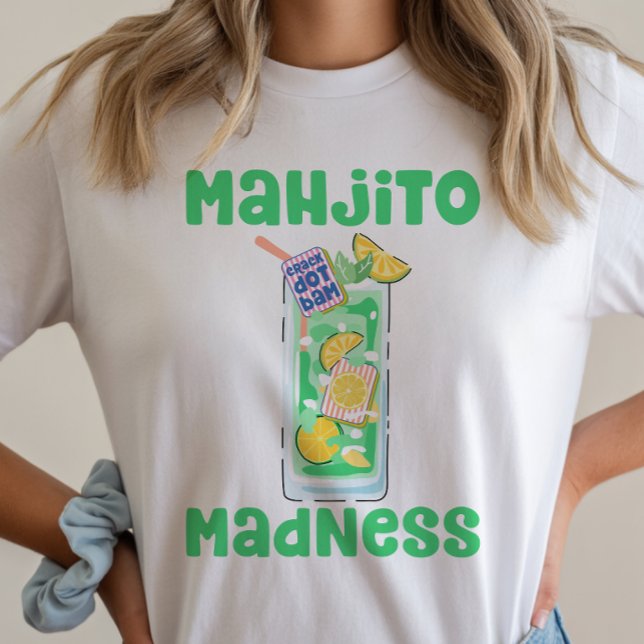 Camiseta Mojito Mahjong Cocktail (Subido por el creador)