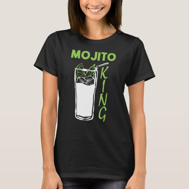 Camiseta Mojito Rey Bartender Mojitos 1 (Anverso)