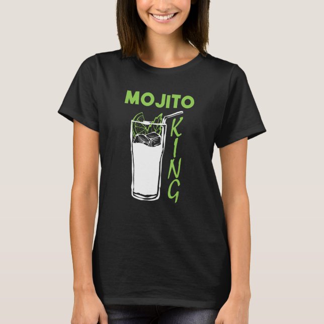 Camiseta Mojito Rey Bartender Mojitos 1 (Anverso)