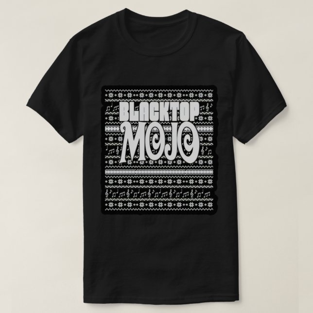 Camiseta mojo de la cumbre negra (2) (Diseño del anverso)