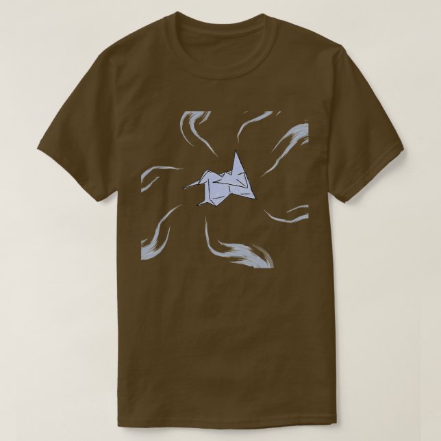 Camiseta Mojo el pájaro de la grúa (Diseño del anverso)