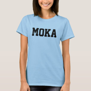 Camiseta Moka nombró a T-shirt