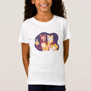 Camiseta Mokey Best Friend