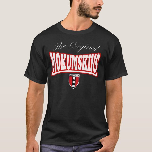 Camiseta mokumskins red line (Anverso)