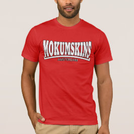 Camiseta Mokumskins red white