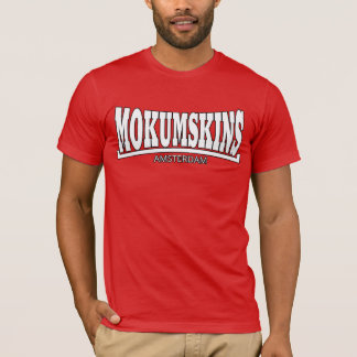 Camiseta Mokumskins red white