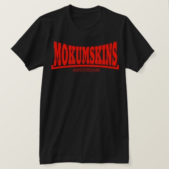 Camiseta Mokumskins rood (Anverso del diseño)