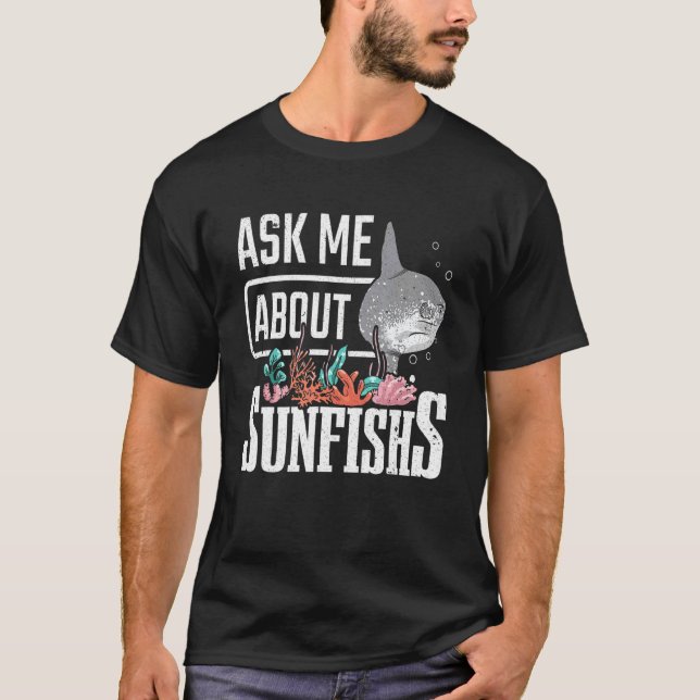 Camiseta Mola común me pregunta por Sunfish (Anverso)