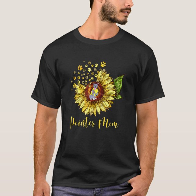 Camiseta Mola de girasol de caza de mariscos de marihuana d (Anverso)