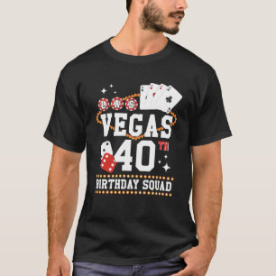 Camiseta Mola de viaje de 40 años de la brigada de cumpleañ