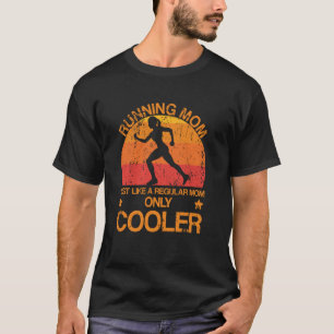 Camiseta Mola deportiva divertida retro de mamá de carreras