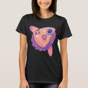 Camiseta Mola Mola Pez Sol Rosa del Océano