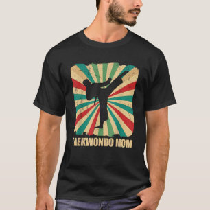 Camiseta Mola vintage retro Taekwondo Mom Sport Lover