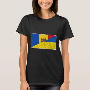 Camiseta Moldavia Bandera de Ucrania Orgullo Moldavo Ucrani