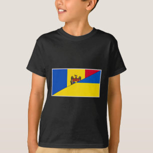 Camiseta Moldavia Bandera de Ucrania Orgullo Moldavo Ucrani
