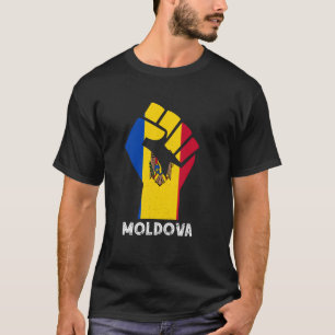 Camiseta Moldavia Puño En Alto Raíces Moldavas Libertad Org
