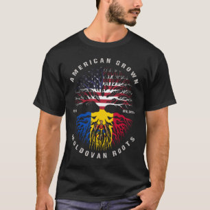 Camiseta Moldavia, un país de origen americano, crece su ba