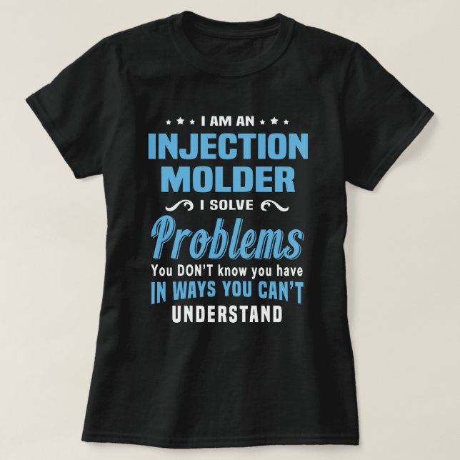 Camiseta Molde de inyección (Diseño del anverso)